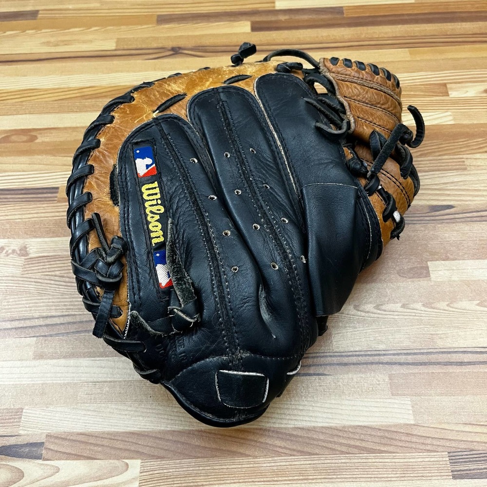 Wilson Pro Catcher's Mitt 32 3/4" A1861 Pro20 Leather Pro-Toe Black/Brown